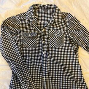 Eddie Bauer flannel plaid shirt